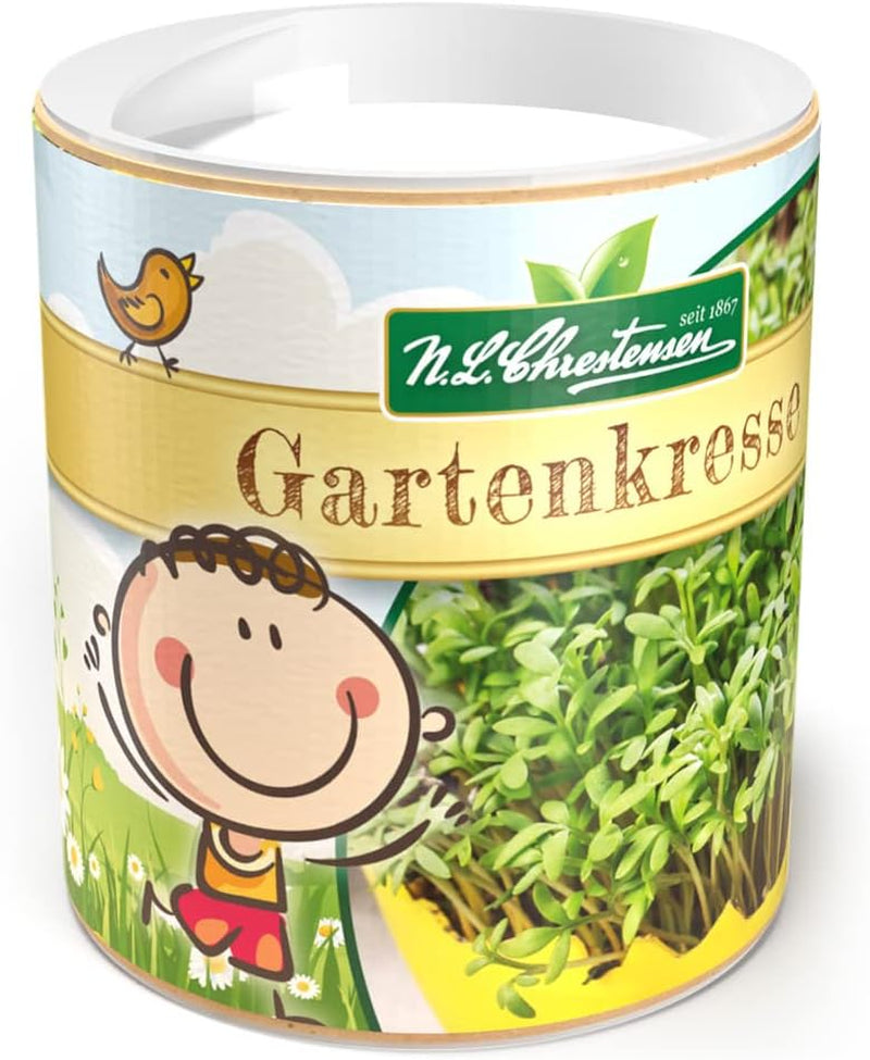 Semi di calendula Chrestensen Colourful Mix - Semi impollinati gratis 30g per ca. 25m² - Scuotitore per bambini da giardino
