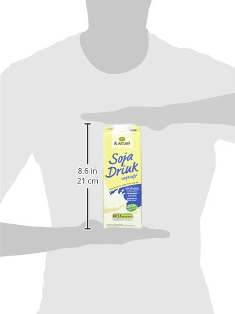 Bio Sojadrink, non grasso, senza glutine, senza lattosio, vegano, confezione 8er (8 x 1 kg)