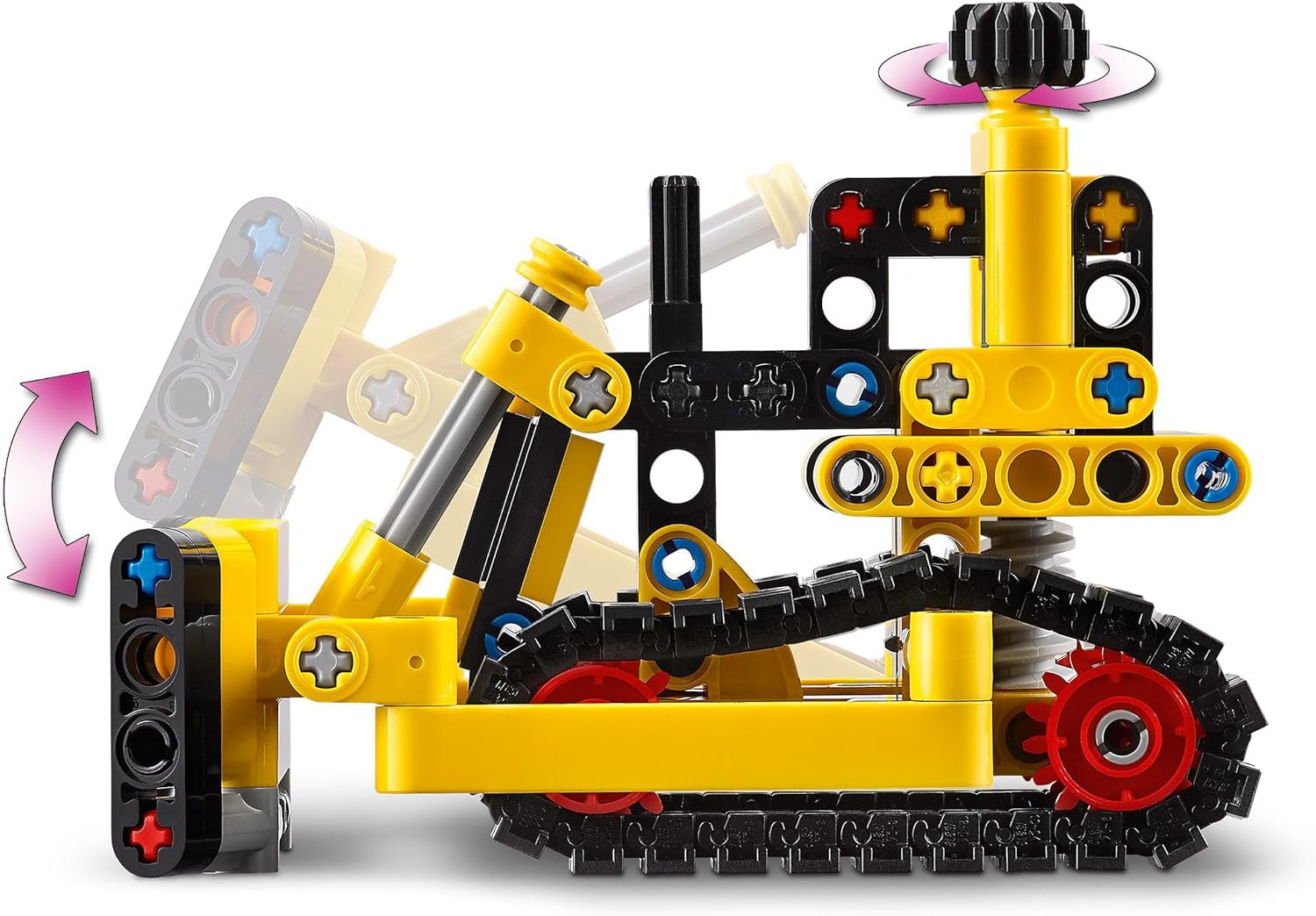 LEGO Technic Bulldozer pesante da costruzione Bulldozer giocattolo Aggiungi al tuo cantiere Giocattolo da costruzione per bambini Regalo tecnologico per ragazzi e ragazze di 7 anni 42163 Set da costruzione Acquista dal negozio LEGO