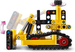LEGO Technic Bulldozer pesante da costruzione Bulldozer giocattolo Aggiungi al tuo cantiere Giocattolo da costruzione per bambini Regalo tecnologico per ragazzi e ragazze di 7 anni 42163 Set da costruzione Acquista dal negozio LEGO
