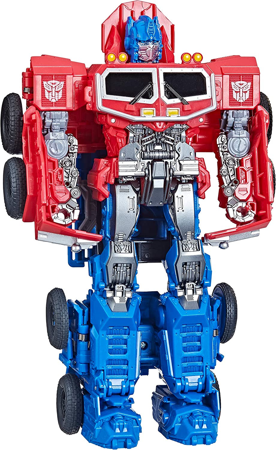 Giocattoli Transformers per il film L'Ascesa delle Bestie, Smash Changer Optimus Prime personaggio da 6, 22,5 cm Action figures Naty Shop Optimus Prime