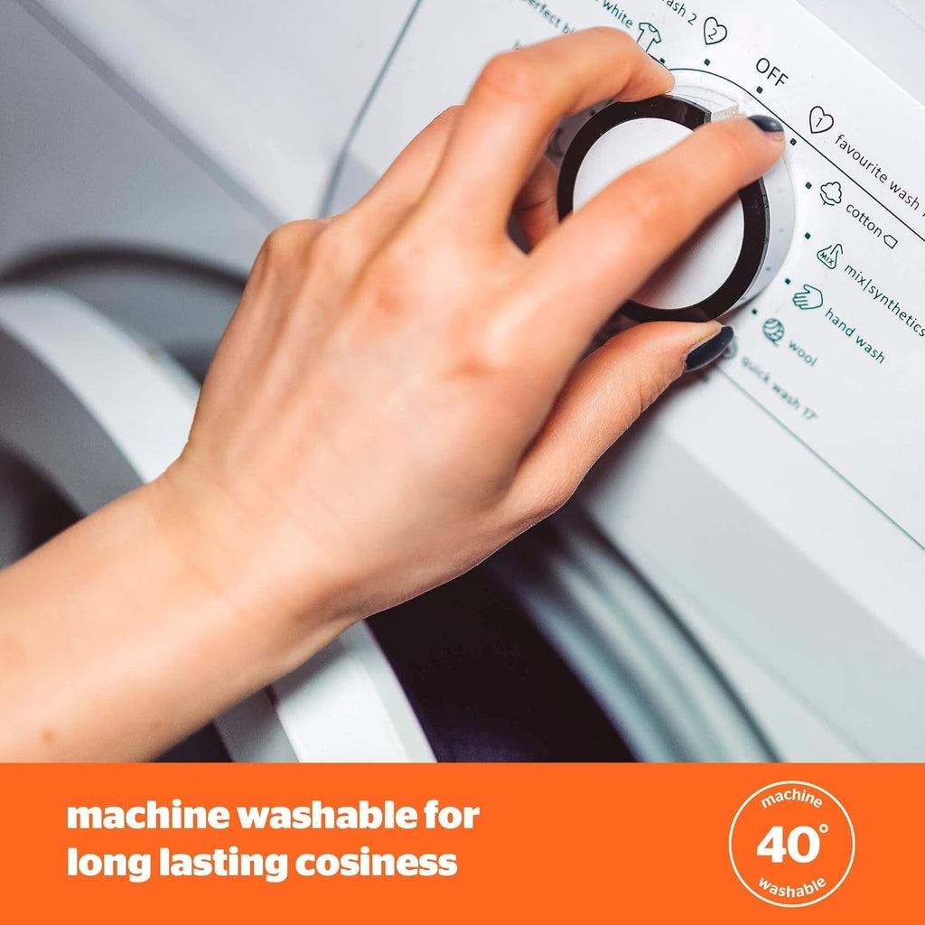 Silentnight so Snug 534222GE Plapumă pentru pat King Size, 15 Tog, caldă, confortabilă, groasă, hipoalergenică și lavabilă la mașină, albă, pat King Size Plapumi si pilote Naty Shop