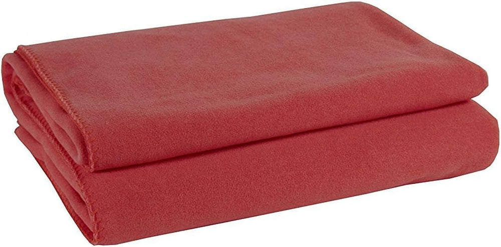 Zoeppritz Decke in Der Farbe: Rot, Aus 65% Poliestere, 35% Viscosa Hergestellt, Dimensione: 160X200 Cm, 103291-235-160X200