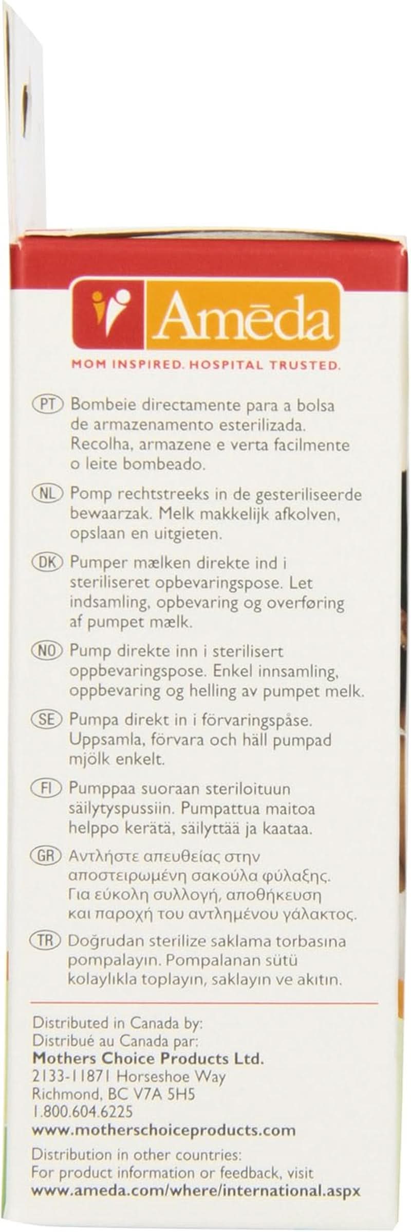 Sacchetti per latte materno - 40 pezzi Accessori Alimentazione e Allattamento Bebe Naty Shop