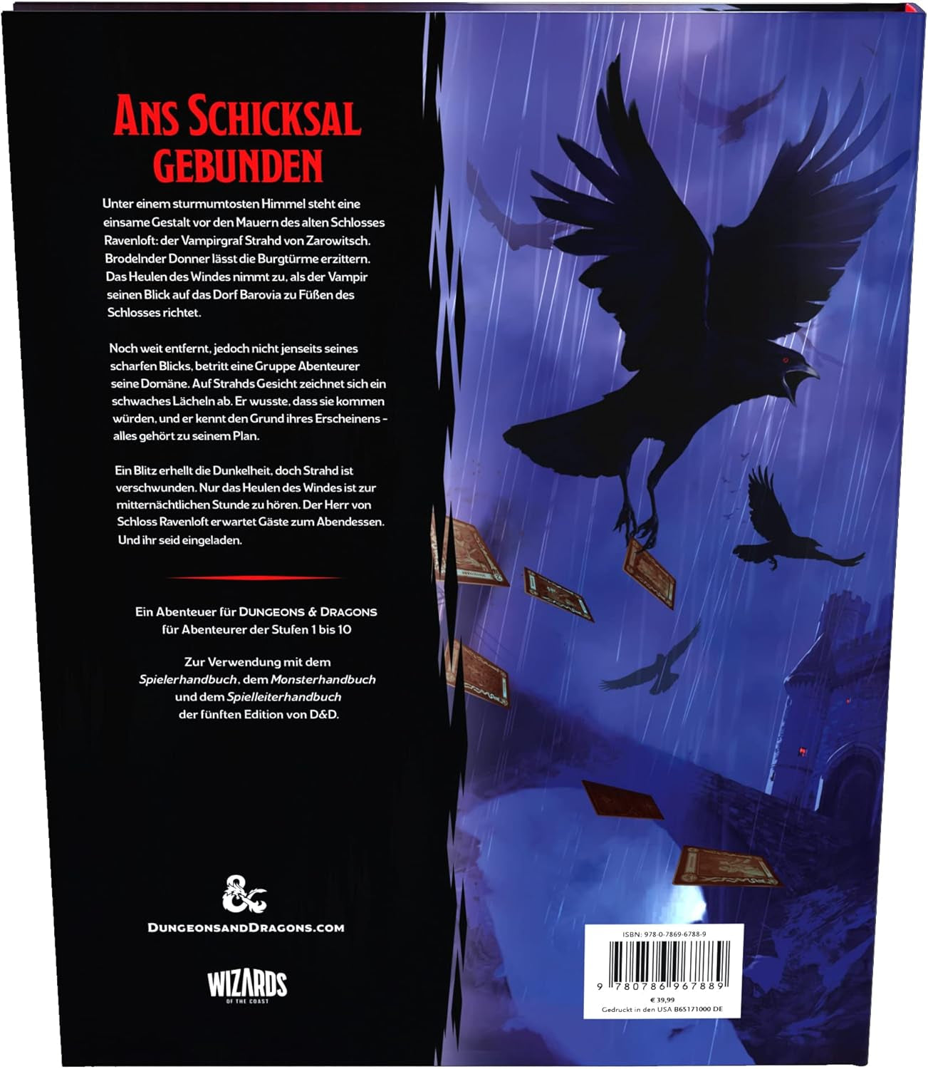 Dungeons & Dragons: La Maledizione di Strahd (versione tedesca)