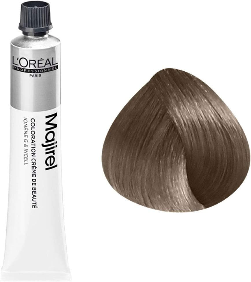 L'Oréal Professionnel Majirel 7 blond mediu, 50 ml Vopsea pentru par Naty Shop 8.1 Cenușă blond deschis