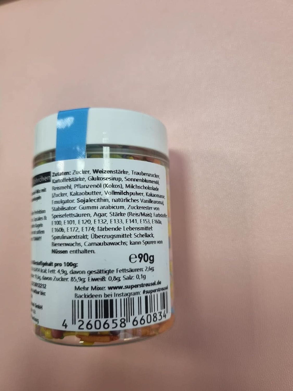 Super Streusel, Sprinkles model Paste, 90 grame Naty Shop