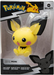 Pokémon PKW3388 - Figura in vinile - Pichu, figura da collezione ufficiale, 10 cm
