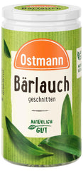 Ostmann Gewürze - Bärlauch geschnitten | Mite Knoblauch-Geschmack | Für Eio- oder Reisgerichte sowie Quarkdips | 15 g in Der Streudose