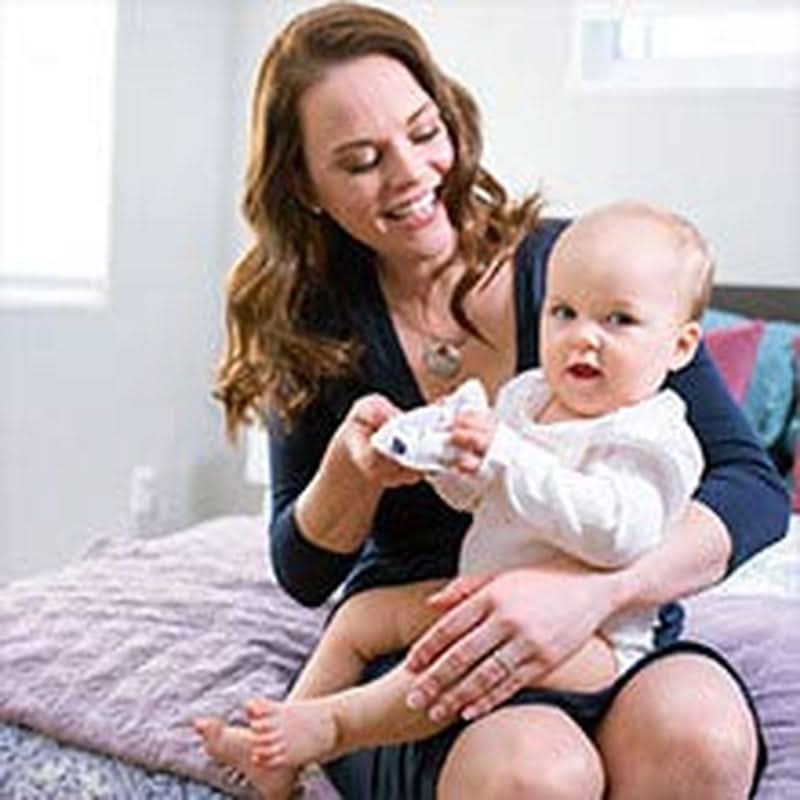 Tampoane de alăptat lavabile Lansinoh - Pachet de 4, inclusiv plasă de rufe - Ultra absorbante, super moi și reutilizabile Accesorii Hrana si Alaptare Bebe Naty Shop