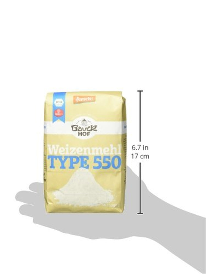 Farina di grano tenero tipo Hof 550 Demeter, 1 kg