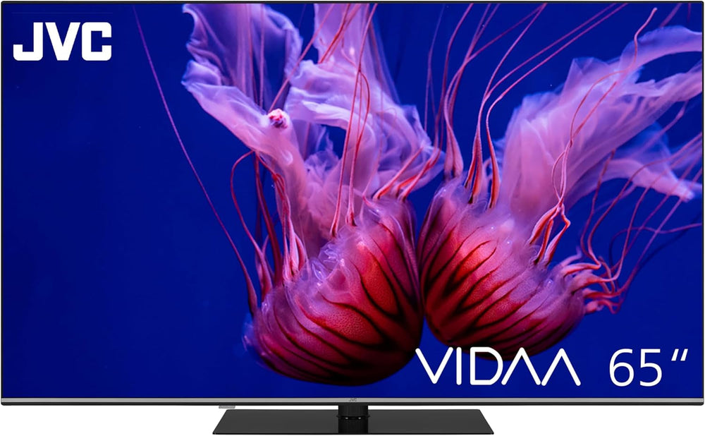 Televizor JVC LT-40VF4455 de 40 de inci, televizor Full HD cu diagonală de ecran de 102 cm și tuner triplu integrat, televizor LED negru