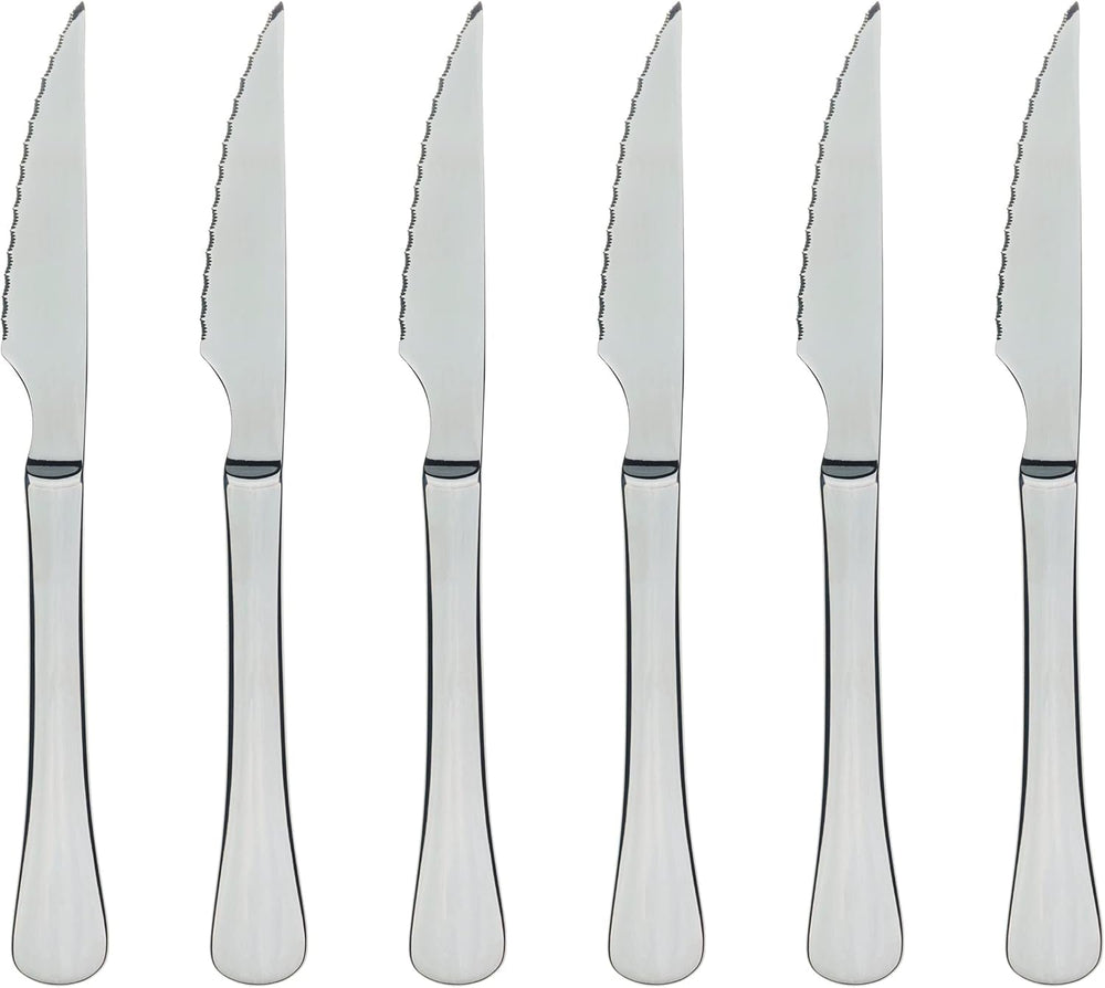 BERGNER MUNICH - Set de tacâmuri din oțel inoxidabil din 24 de piese Bucatarie Naty Shop Oțel inoxidabil 6 bucăți