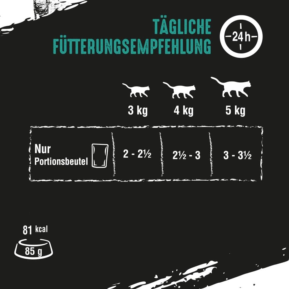 CRAVE Katze Portionsbeutel Multipack Sauce mit Thunfisch 13 x 4x85g