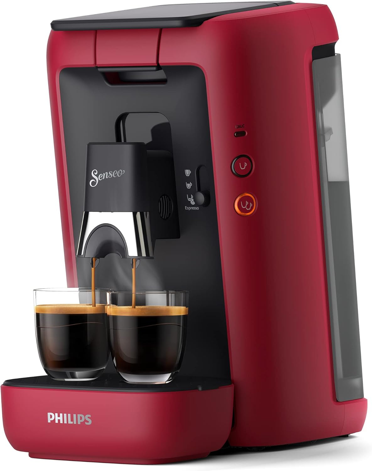 Espressor cu capsule PHILIPS Senseo Maestro – Tehnologie Intense Plus, Espresso de înaltă calitate, Design ecologic, Rezervor de apă de 1,2 l, Funcție Memo, Indicator de detartrare (CSA260/60)