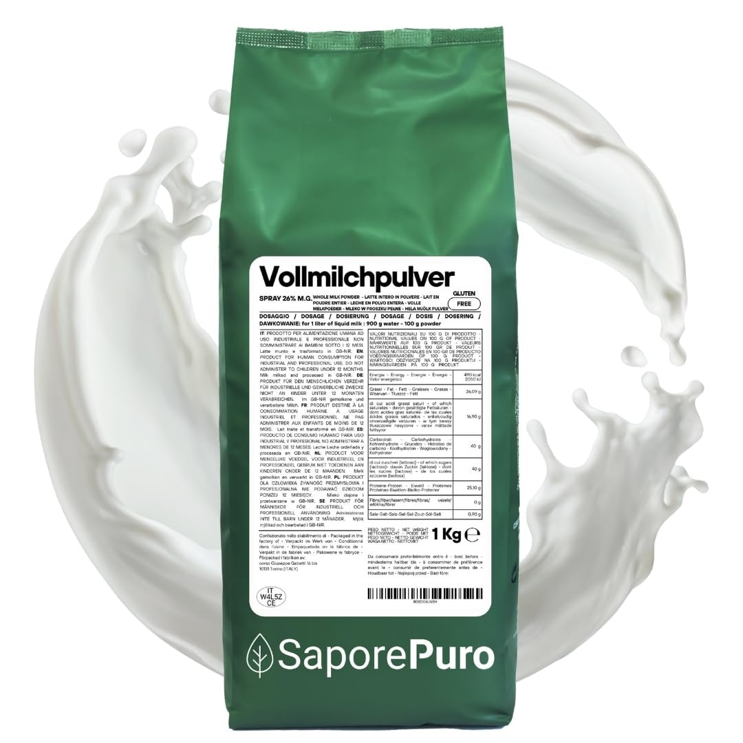 Vollmilchpulver 1 kg - Latte in polvere