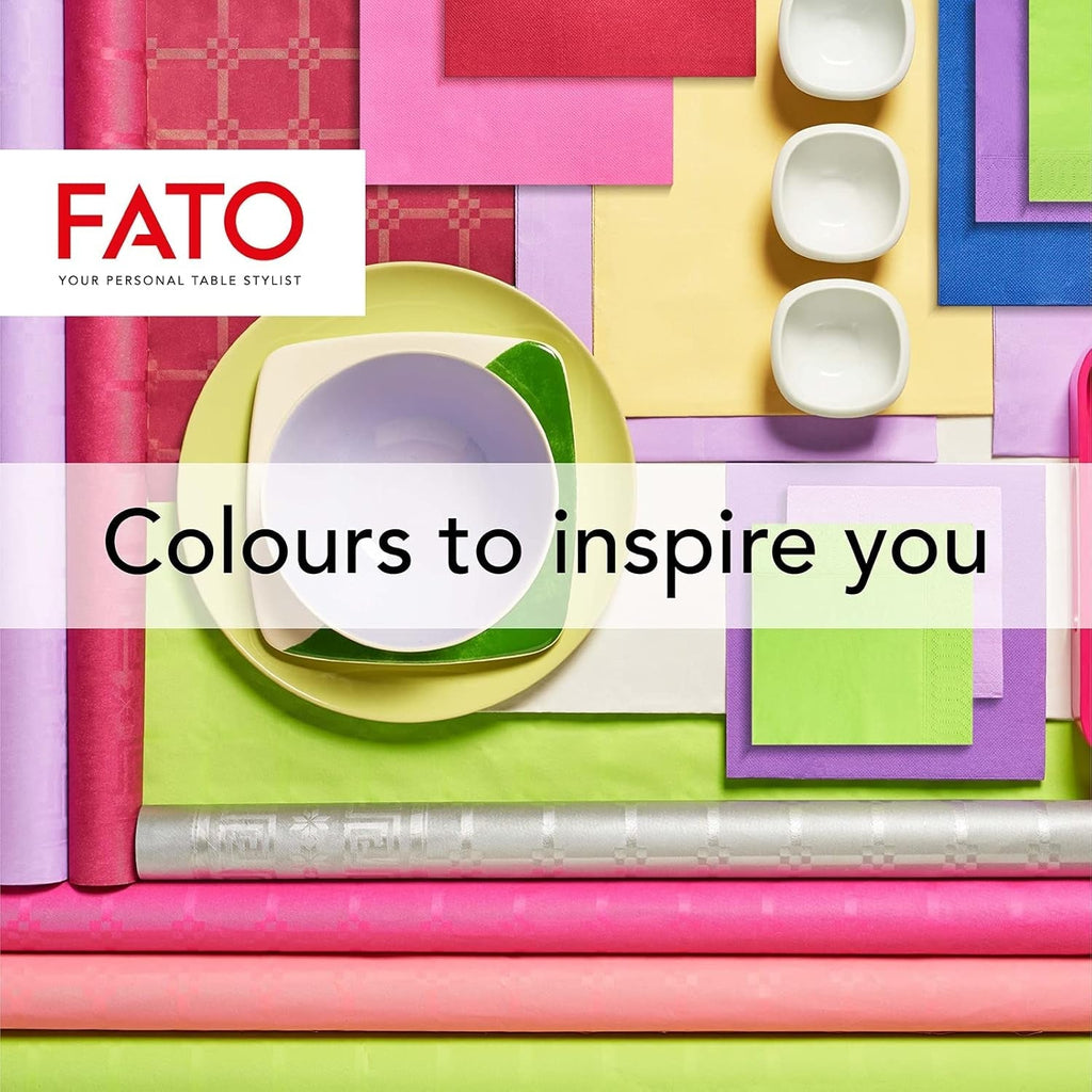 , Șervețele de hârtie de unică folosință, Ideal pentru prânzuri informale și bufete, Pachet de 50 de șervețele, Dimensiune 33X33, 4 ori pliate, 2 straturi, Verde pădure, 100% hârtie din celuloză pură, certificat Fsc