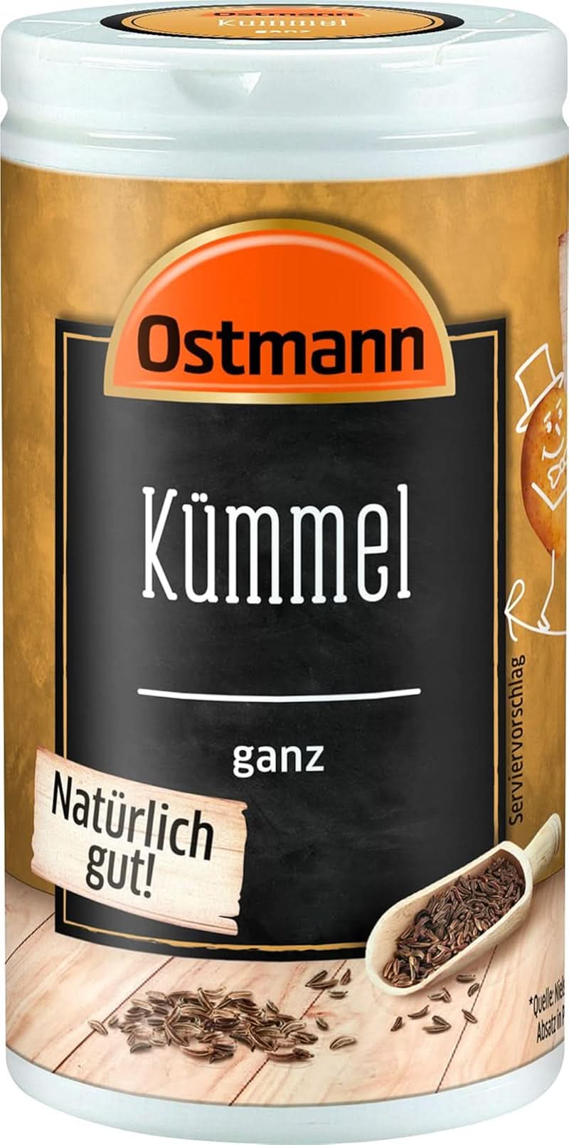 Ostmann - Cumino intero, 35 grammi Condimente Naty Shop