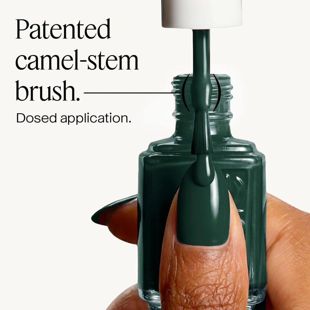 Smalto Essie dal finish cremoso per unghie dai colori intensi, n. 823 salice al vento, verde, 1 x 13,5 ml