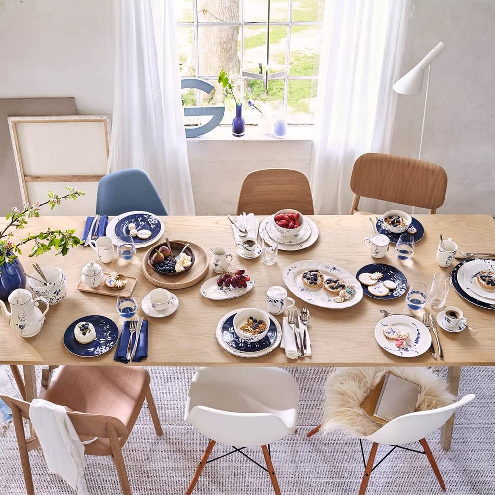 Villeroy & Boch Vieux Luxembourg Cană de lapte, 300 ml, Porțelan Premium, Alb/Albastru, 1023410760, Multicolor