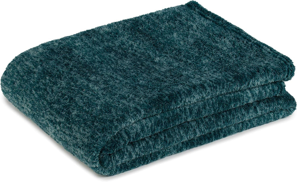 Gözze - Soggiorno in marmo e coperta confortevole, 150 X 200 Cm - Petrol Letti e coperte Besuche den Gözze-Store Gasoline