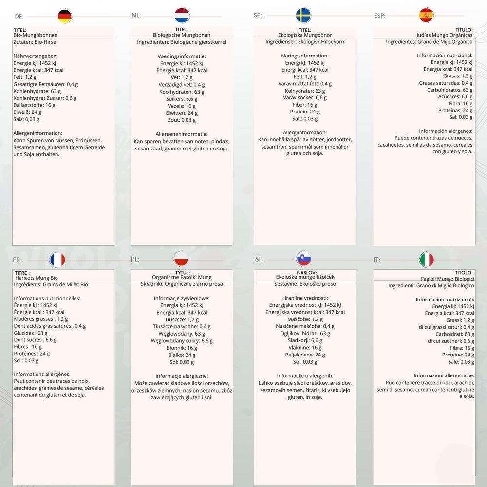 Fagioli verdi biologici Wholefood Earth 2kg | Non OGM | Vegano | Ricco di fibre | Ricco di proteine ​​| Certificato biologico