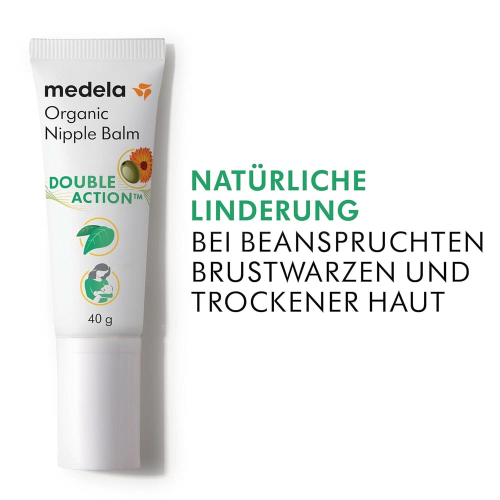 Medela Bio-Brustwarzenbalsm – Beruhigend Und Pflegend Für Stillende Mütter – Hergestellt Aus Naturichen, Sicheren Inhaltsstoffen – Linderung Bei Beanspruchten Brustwarzen – Postpartum Essentials 40 G Accessori Alimentazione e Allattamento Baby Naty Shop