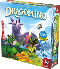 Pegasus Spiele 57111G - Dragomino *Gioco per bambini dell'anno 2021*, Multicolor