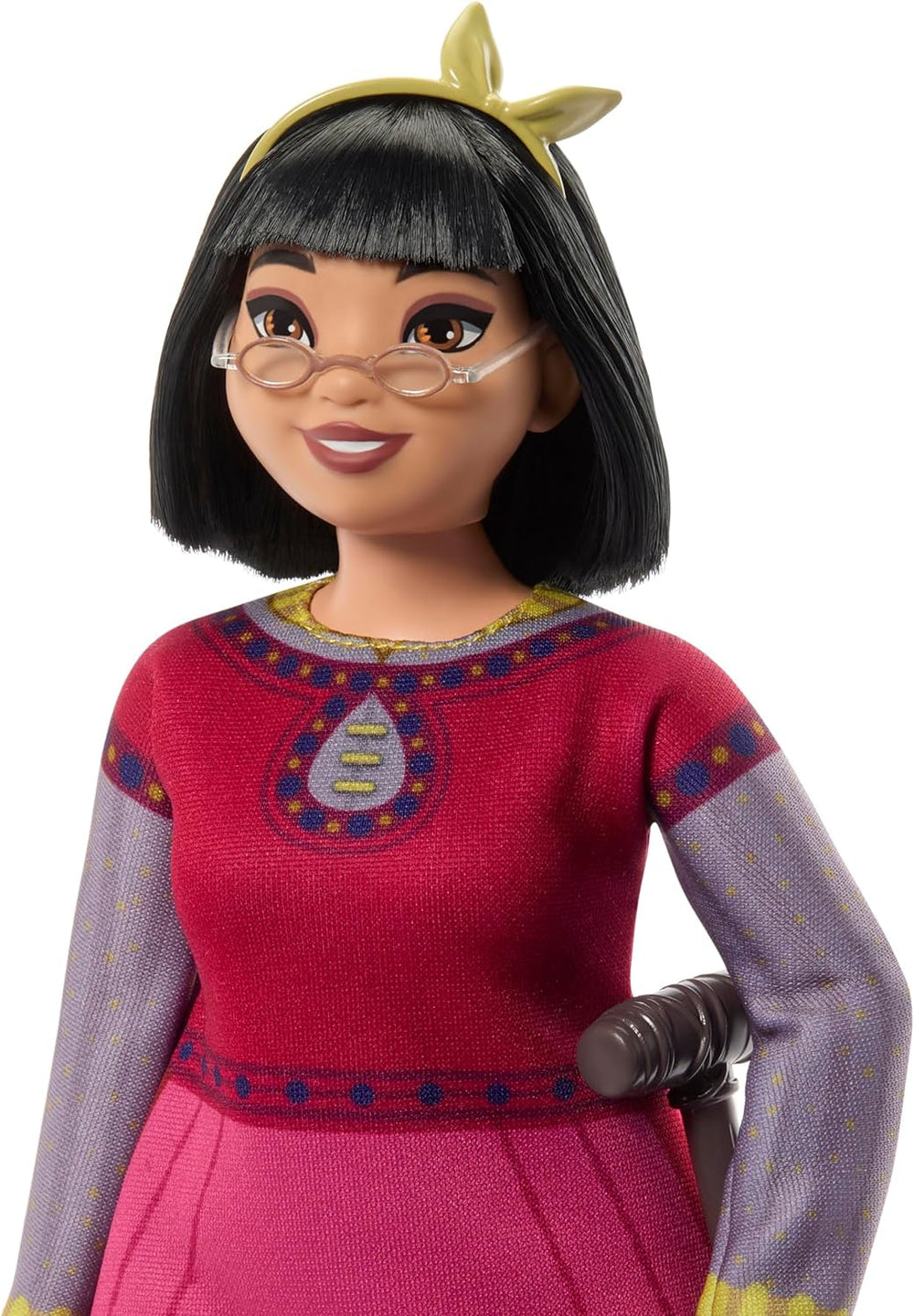 Păpușă Mattel Disney Wish Dahlia of Rosas și accesorii, păpușă de modă articulată, HPX24