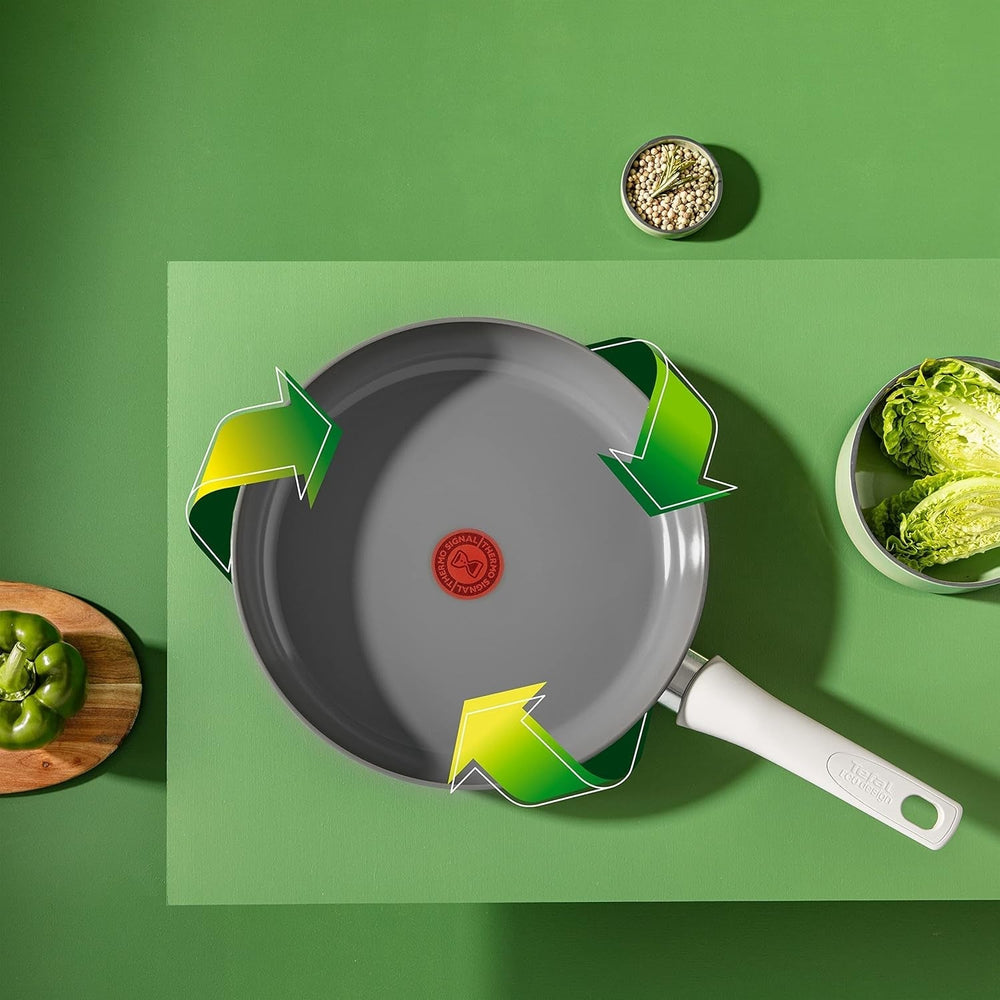 Tefal C42706 Renew su padella 28 cm con guarnizione in ceramica Pentole e Padelle Naty Shop