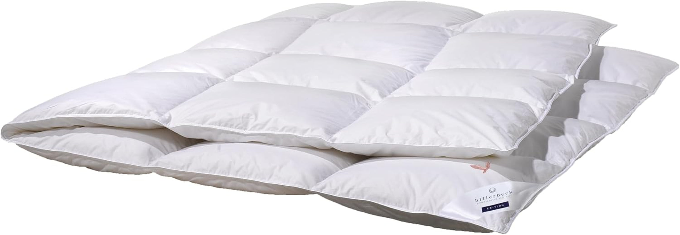 Plapuma din puf Billerbeck - E04 Gold Edition - Plapuma pentru toate anotimpurile - 135 X 200 Cm Plapuma cu puf real - Nivel mediu de căldură Plapumi si pilote Naty Shop