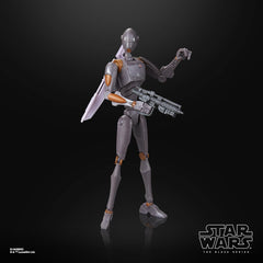 Star Wars Seria Neagră Commander Droid, Star Wars: Războiul Clonelor Premium colecționabil Figura de acțiune (15 Cm) Action figures Naty Shop