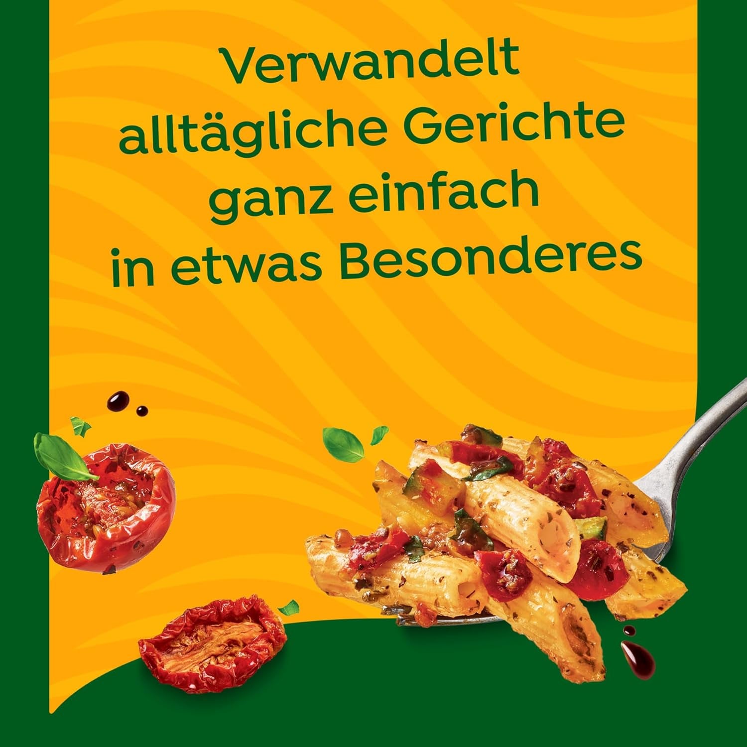 Knorr Schnell gewürzt Kochpaste Getrocknete Tomato & Mediterranean Kräuter einfach & schnell für einen besons intensiven, geballten Gesmack 165 g