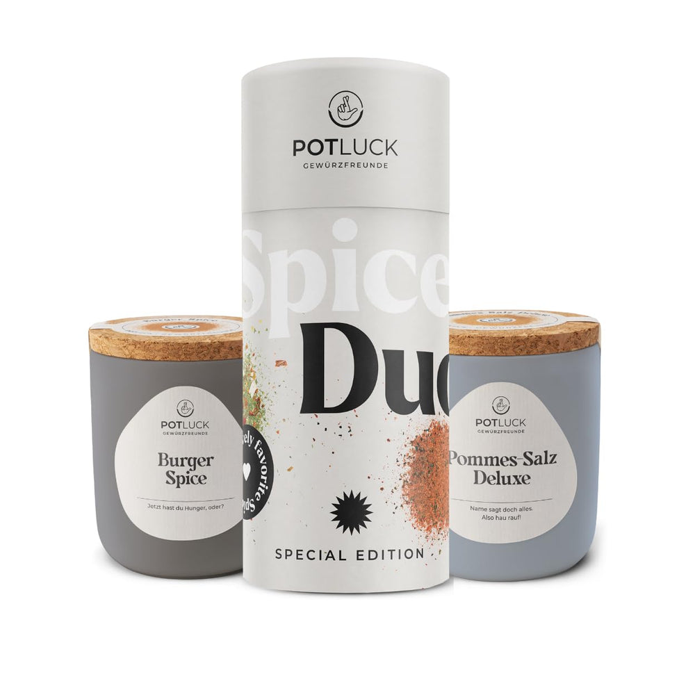 Potluck | Feta Gewürz | Gewürzmischung im Keramiktopf | 50g| Con sostanze inalatorie naturali