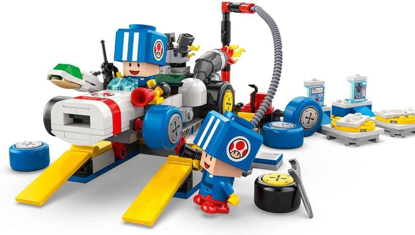 LEGO Super Mario: Mario Kart - L'officina di Toad, personaggio Nintendo, giocattolo personalizzabile, set di avventure, regalo per ragazzi, ragazze e giocatori a partire da 8 anni 72035 Set da costruzione Besuche den LEGO-Store