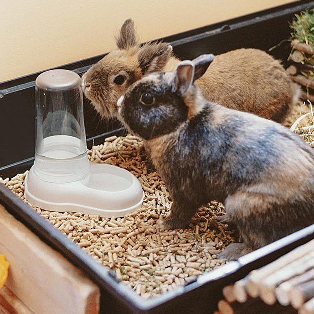 Ferplast Futter- oder Wasserspender für Hunde und Katzen AZIMUT 600 Futtertrog Acqua 0,6 litri, Rutschfester Boden, 12,5 x 19 x H 19,5 cm Blu