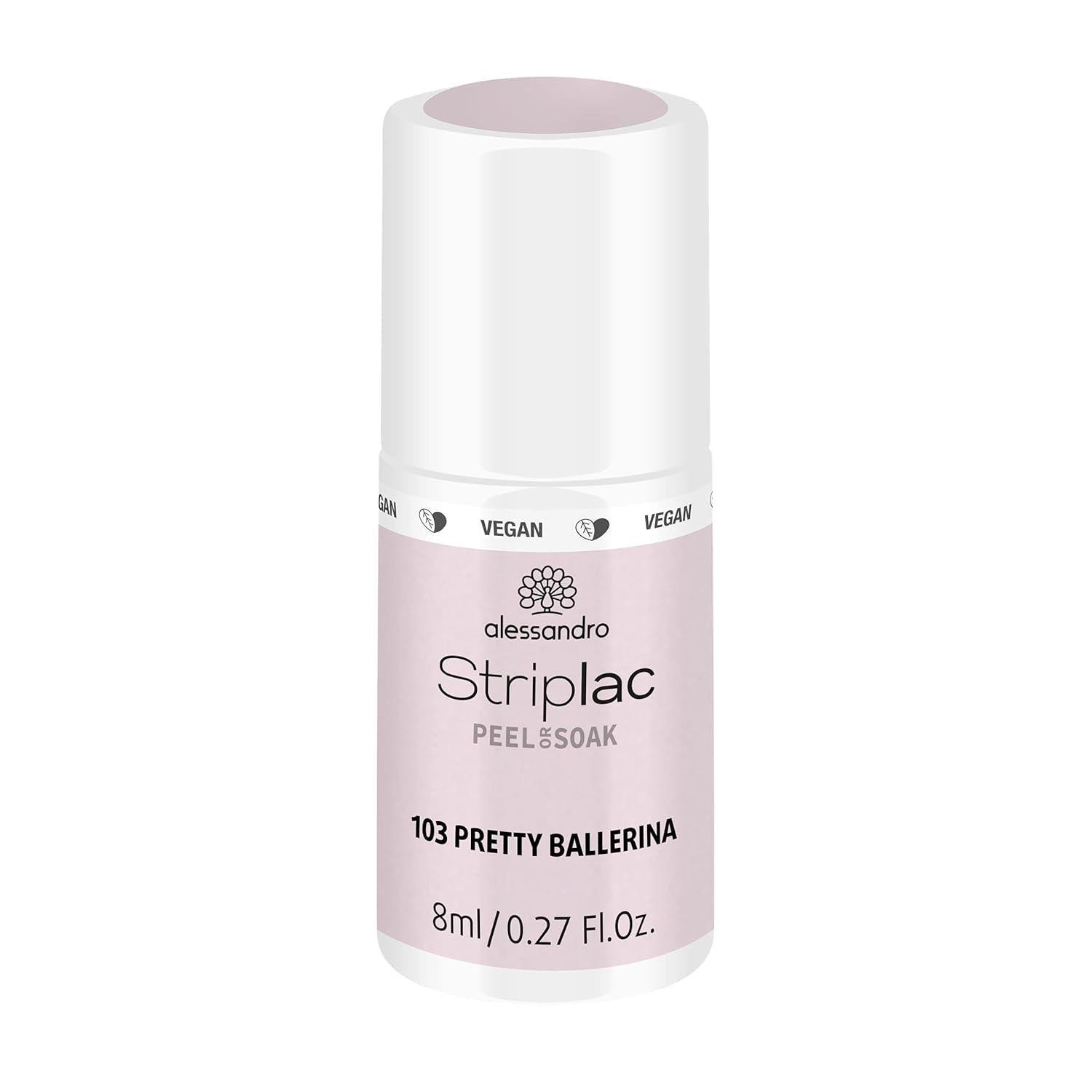 alessandro Striplac UV-Nagellack Lilly Billy – Schonend und langanhaltend – Einfache Entfernung dank Peel-Off-Technologie – Vegan und tierversuchfrei – 8 ml
