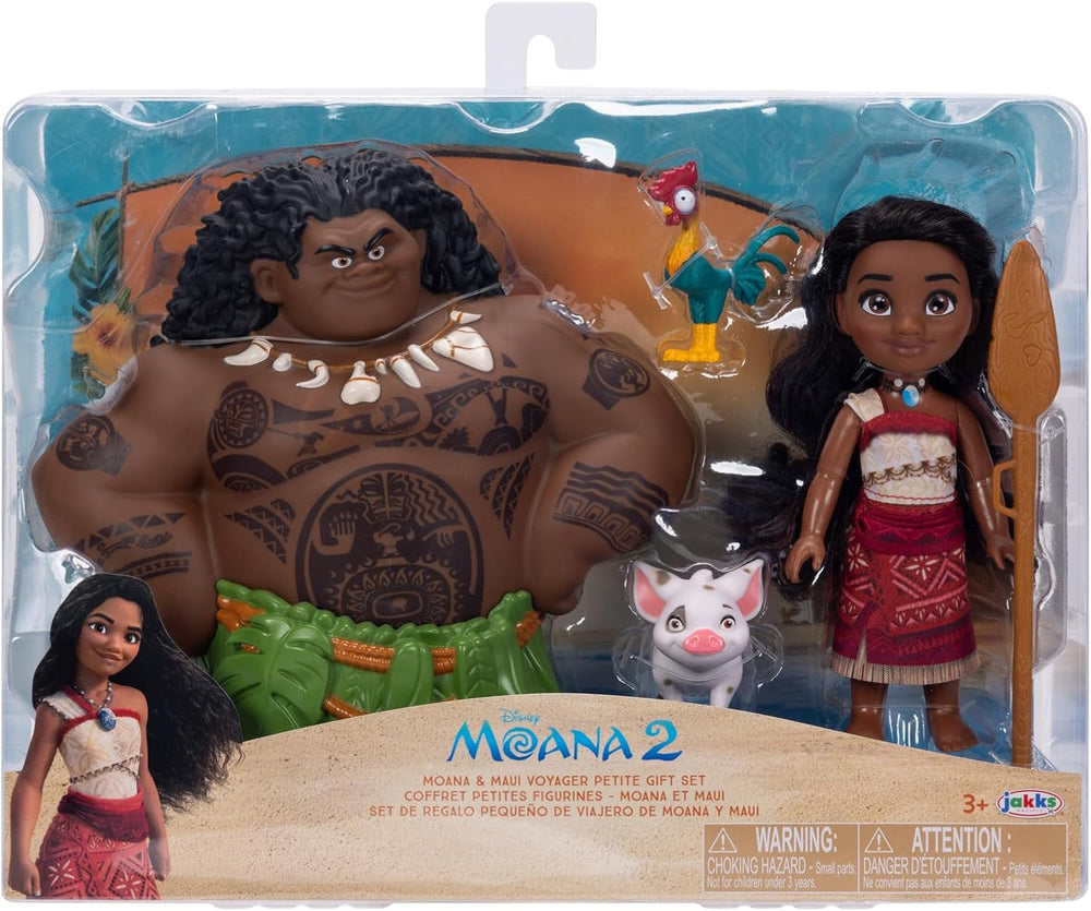 Vaiana 2 Set Regalo Vaiana & Maui 15Cm Bambole Naty Shop