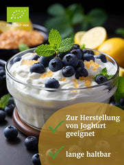 Bäckerei Spiegelhauer Bio Mager-Milchpulver 500 g Bio Milchpulver ohne Zusätze latte in polvere I auch geeignet für Joghurt-Herstellung, Eis-Herstellung I Trockenmilchpulver, Beutel