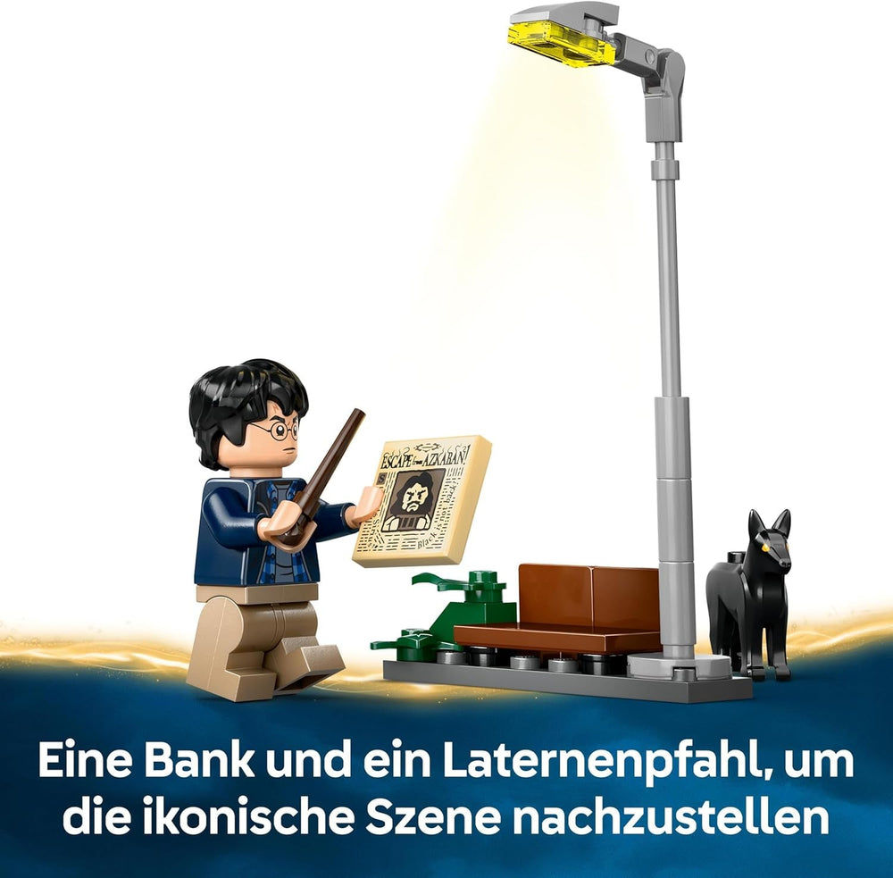 LEGO Harry Potter Avventure con il cavaliere viaggiante Set da costruzione 5 minifigure tra cui Ernie Prang, Stan Picchetto e Felpato Bus giocattolo per fan del mondo magico Ragazzi e ragazze 8 anni 76446 Set da costruzione Beuche den LEGO-Store