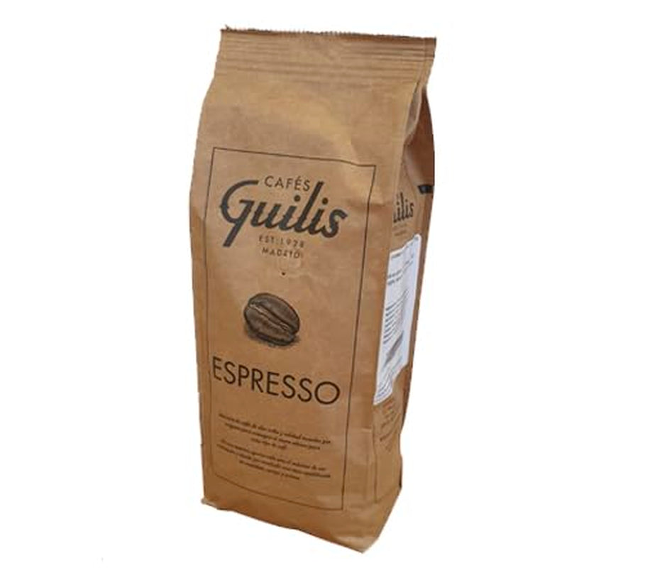 CAFES GUILIS DESDE 1928 AMANTES DEL CAFE Kaffee Natural Gold Bohne West Polish 1 kg