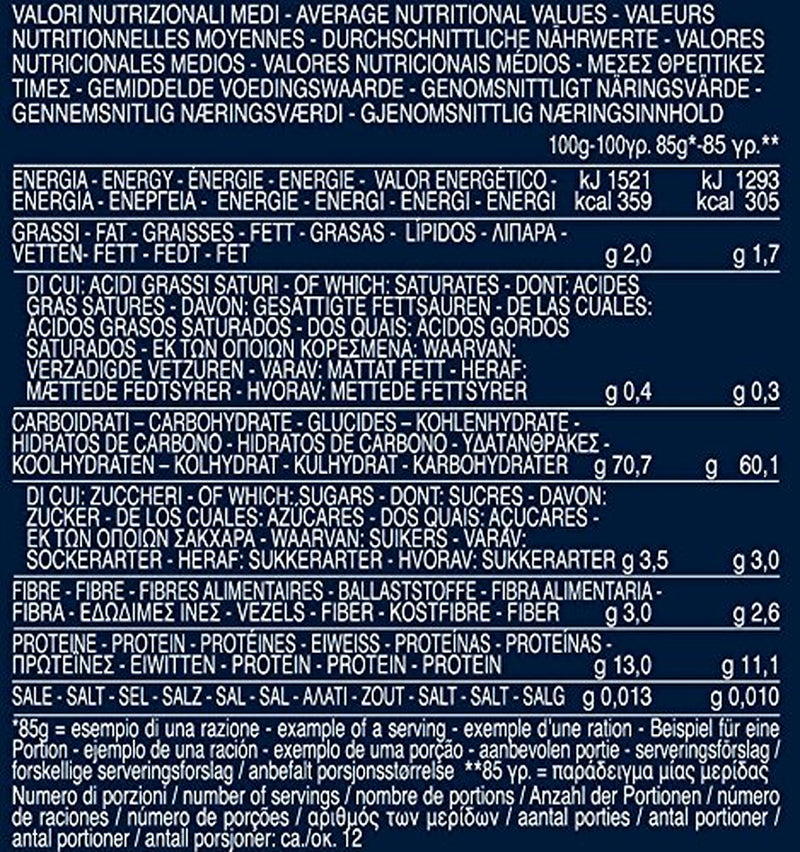 Barilla Selezione Oro Chef Orecchiette Pugliesi, conf. da 9 (9 x 1kg)