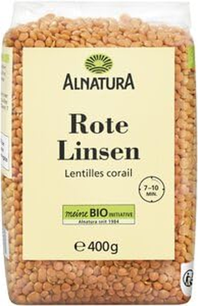 Lenticchie rosse biologiche, 400 g