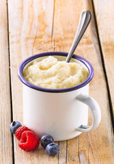 RUF Tassen-Grießbrei Klassisch, Instant Grießbrei Aus Der Tasse, Tassengericht Ideal Für Unterwegs Oder Zwischendurch, Fertig in 5 Minuten, 1 X 58G Cereale Naty Shop