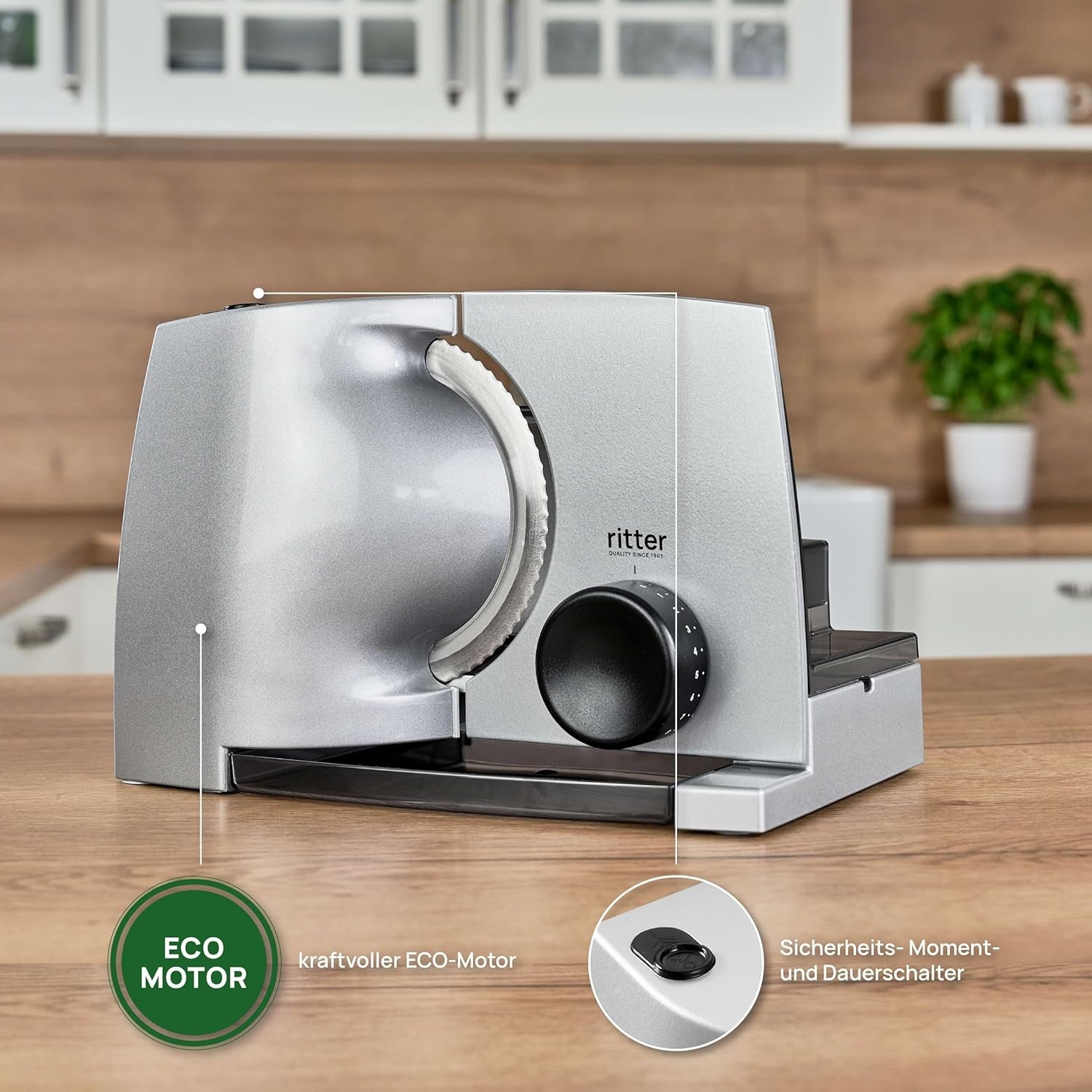 Ritter Compact 1, feliator universal (pâine si mezel) Rasnite si Feliatoare Naty Shop