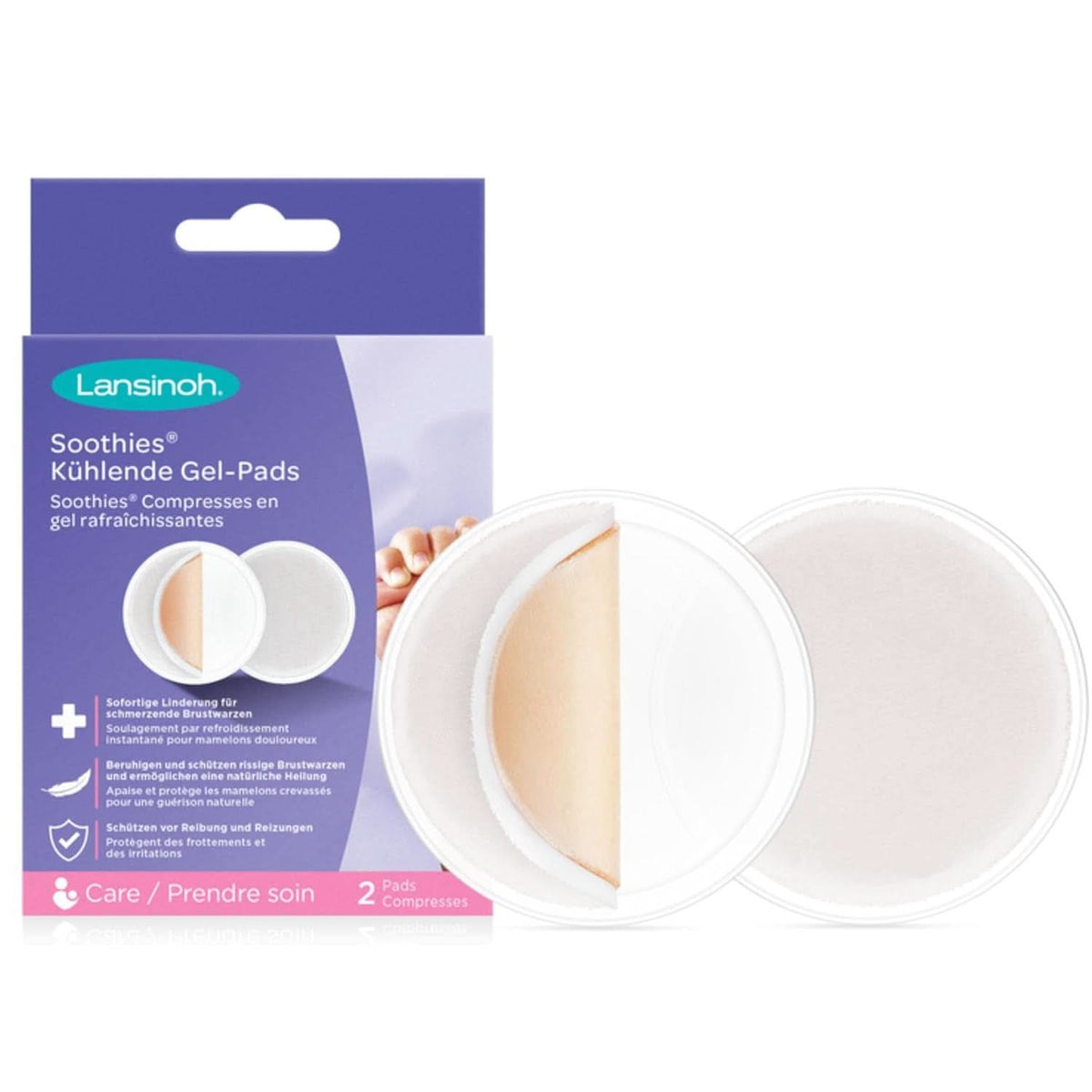 Lansinoh I Soothies Kühlgelkompressen Accessori Alimentazione e Allattamento Bebe Naty Shop