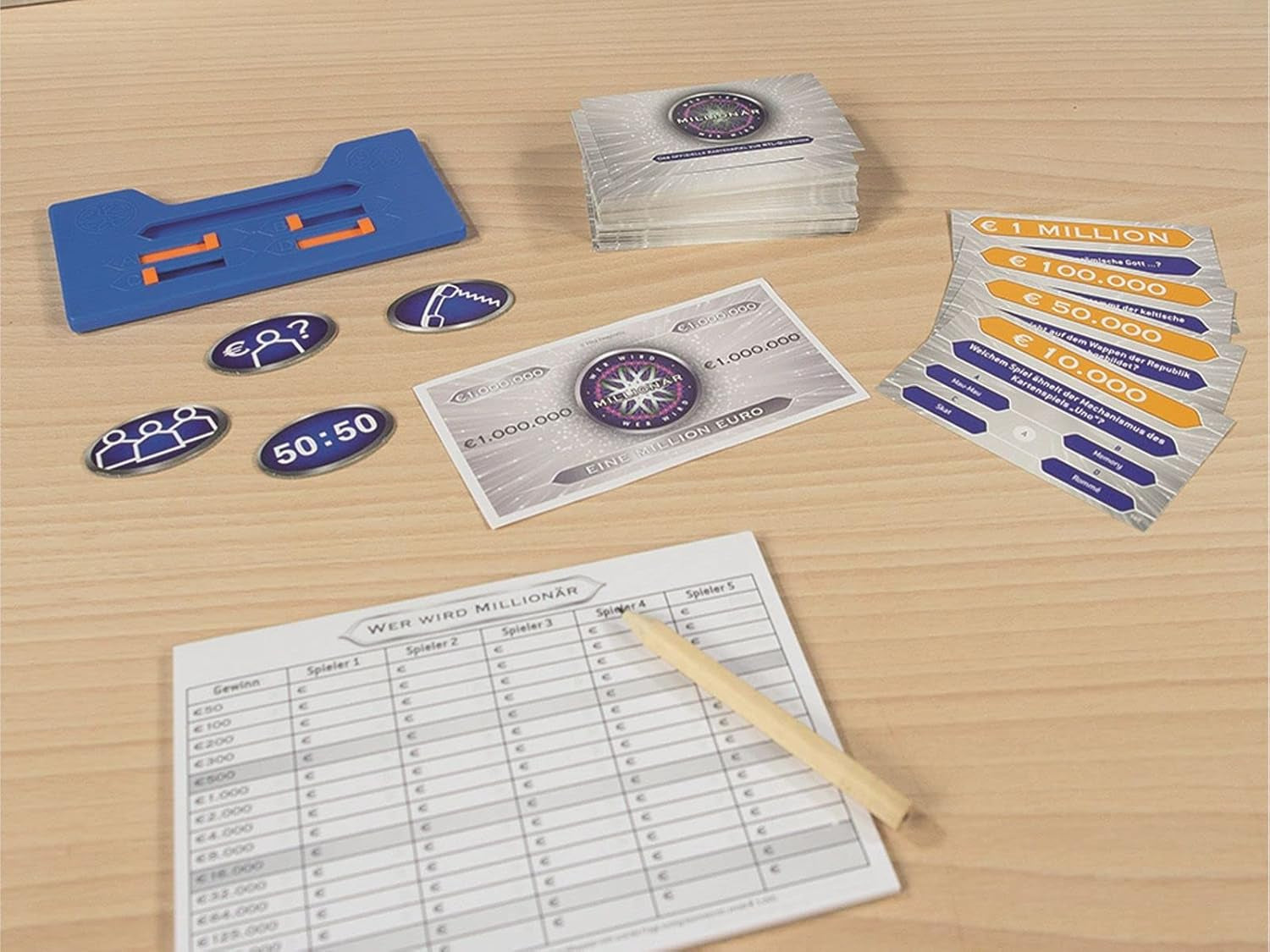 Jumbo Games 19736 Giochi - Chi Vuol Essere Milionario - 20° Anniversario - Gioco da Tavolo - Età 12+