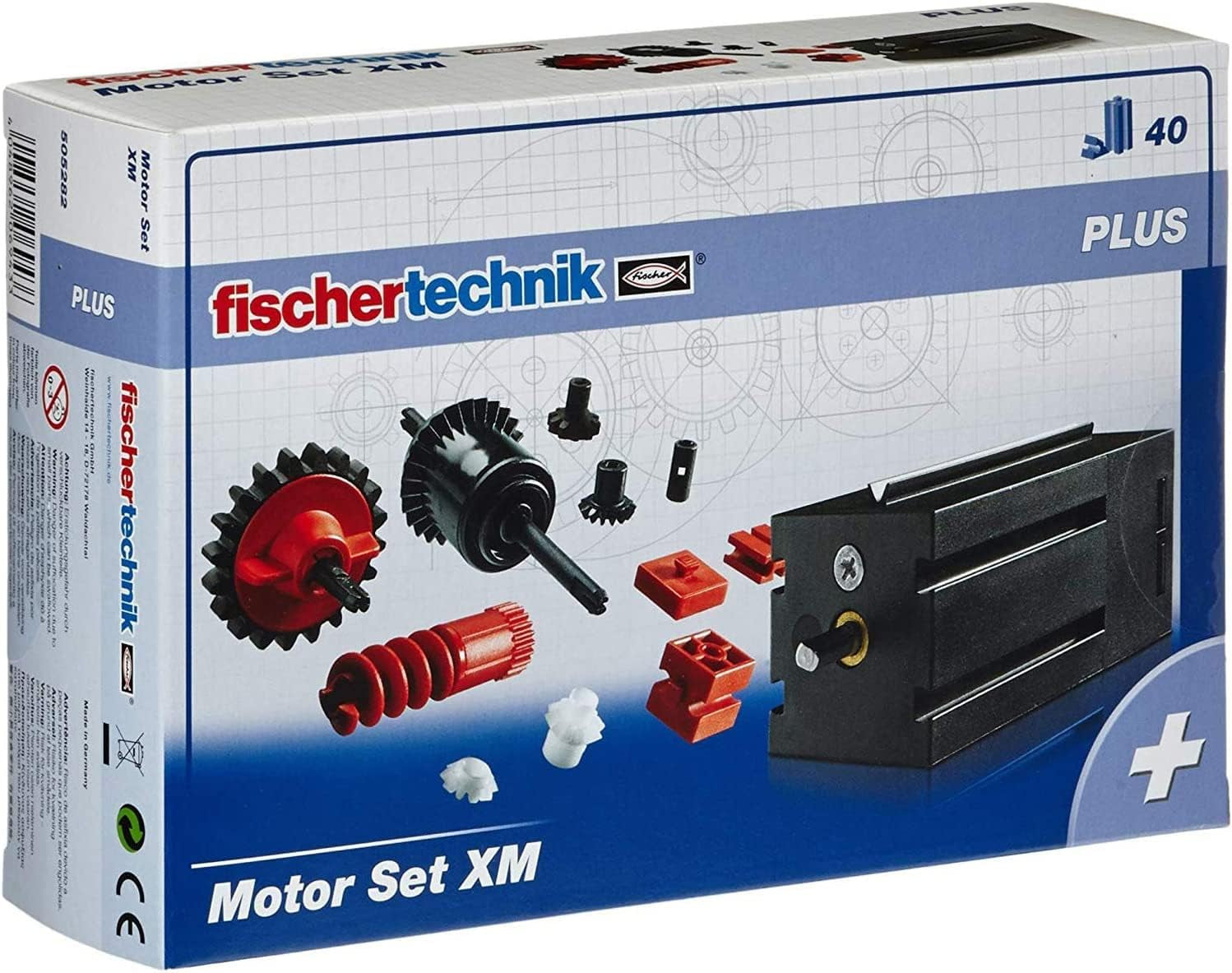 fischertechnik PLUS Set motore XS, Konstruktionsbaukasten, Ergänzungsset - 505281