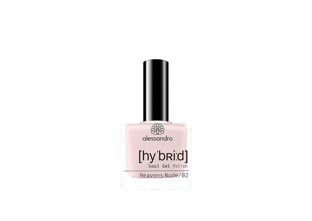 Smalto Alessandro Sinful Glow HYBRID - Tonalità nude - Unghie perfette in soli 3 step, senza LED - dura fino a 10 giorni! 8 ml