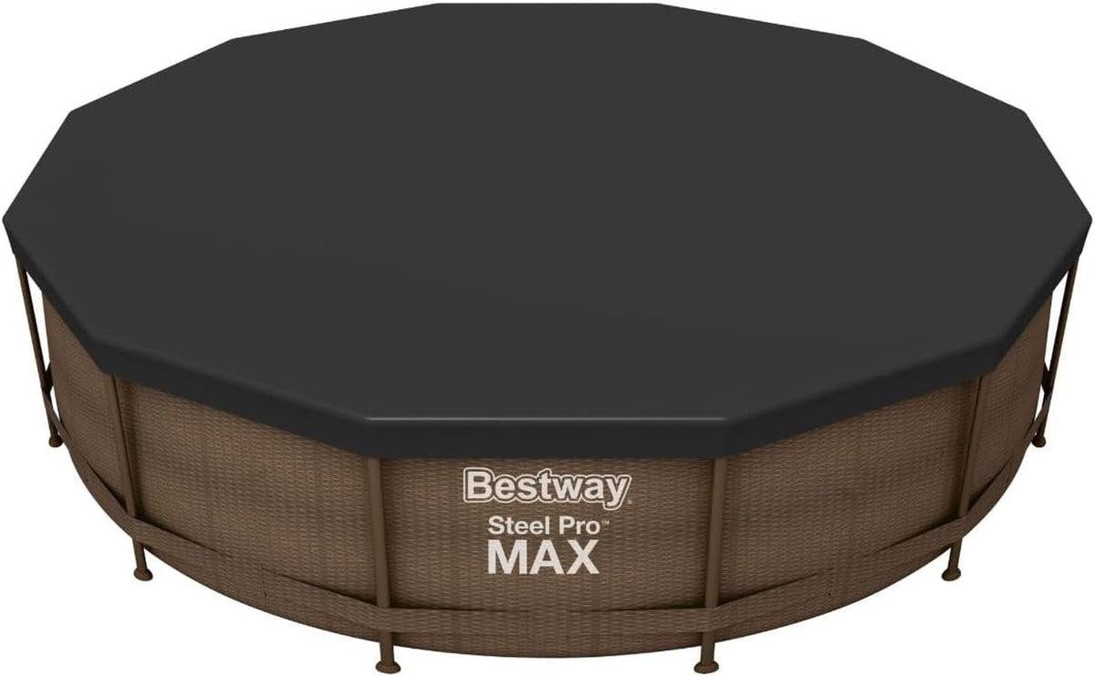 Prelată Bestway PVC Ø 370, neagră, rotundă